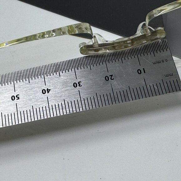 Eyephorics Swiss Made Lightweight Rimless Eyeglasses Frame Swiss Made - Picture 3 of 9